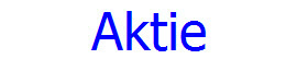 Aktie